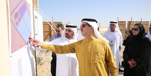MD & CEO of DEWA reviews progress of desalination water unit at Mohammed bin Rashid Al Maktoum Solar Park