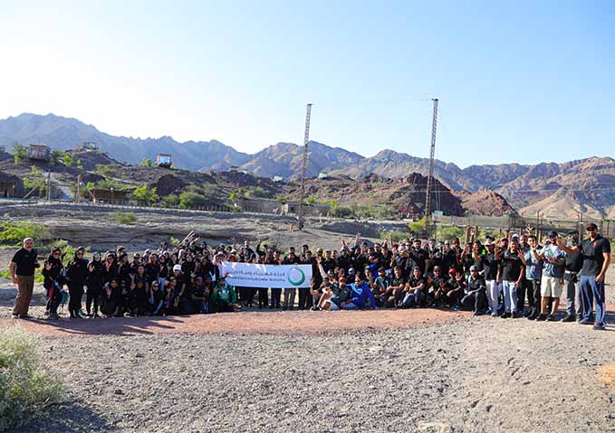 DEWA organises a hiking trip at Hatta