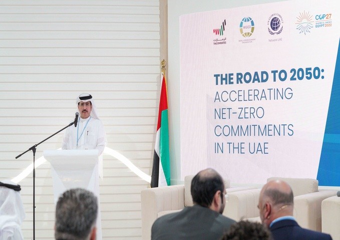 HE Saeed Mohammed Al Tayer highlights WGEO’s efforts is driving effective measures and dialogues on climate action and net-zero commitments at COP27