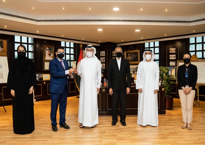 HE Saeed Mohammed Al Tayer discusses bilateral cooperation with the Malaysian Green Technology and Climate Change Centre