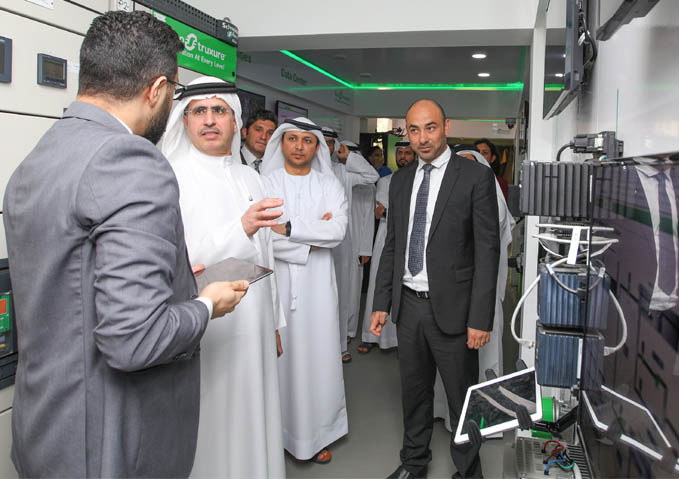 DEWA inaugurates Innovation on Wheels in cooperation with Schneider Electric