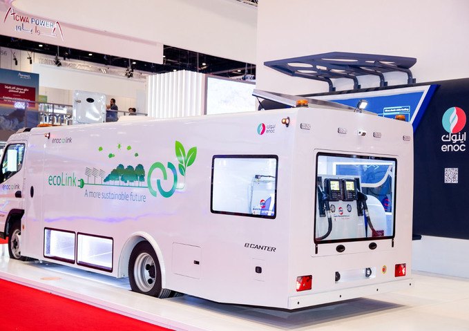 ENOC Link, Daimler Commercial Vehicles MENA partner to showcase future of mobility at WETEX and Dubai Solar Show 2021