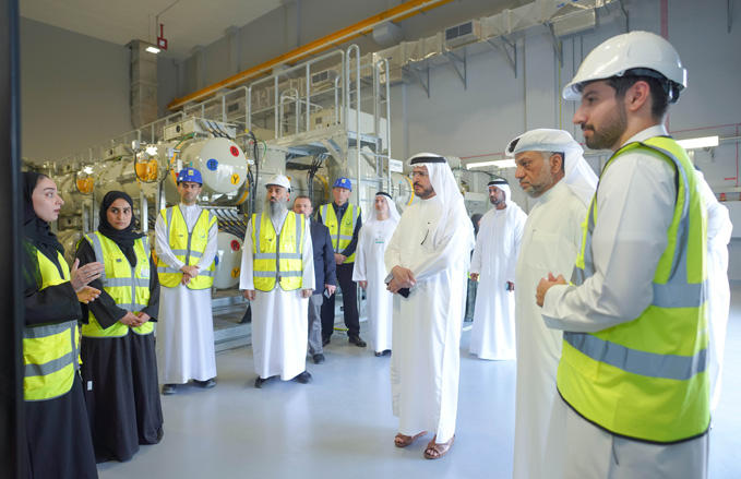 HE Saeed Mohammed Al Tayer inspects state-of-the-art 132/11 kV digital substation