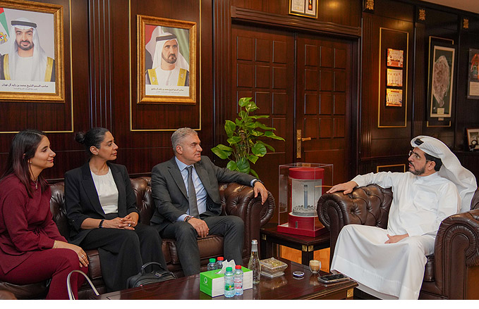 DEWA and Nestlé Waters discuss strategic collaboration in sustainability 
