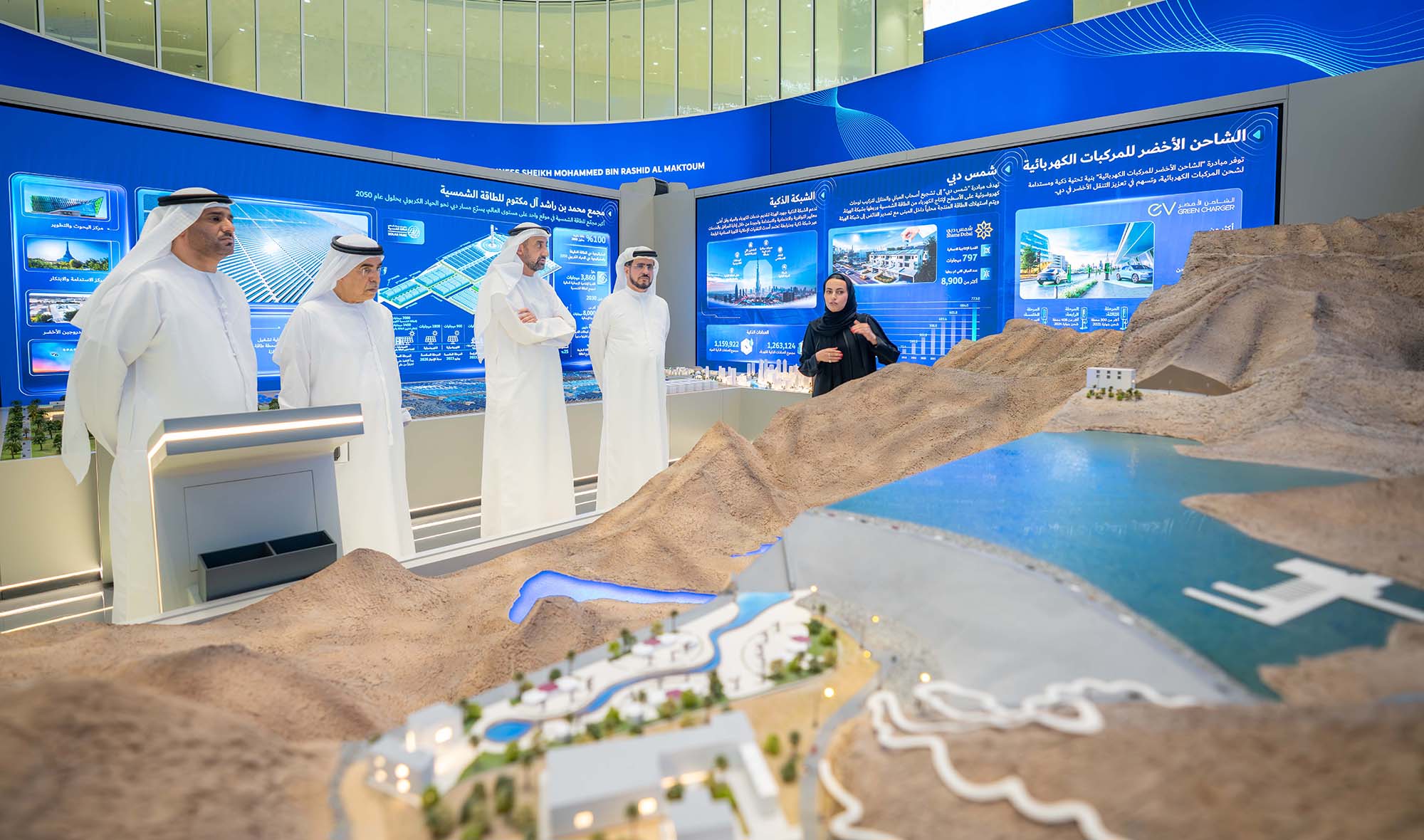 DEWA receives EGA delegation at Al Shera’a to advance sustainability partnerships