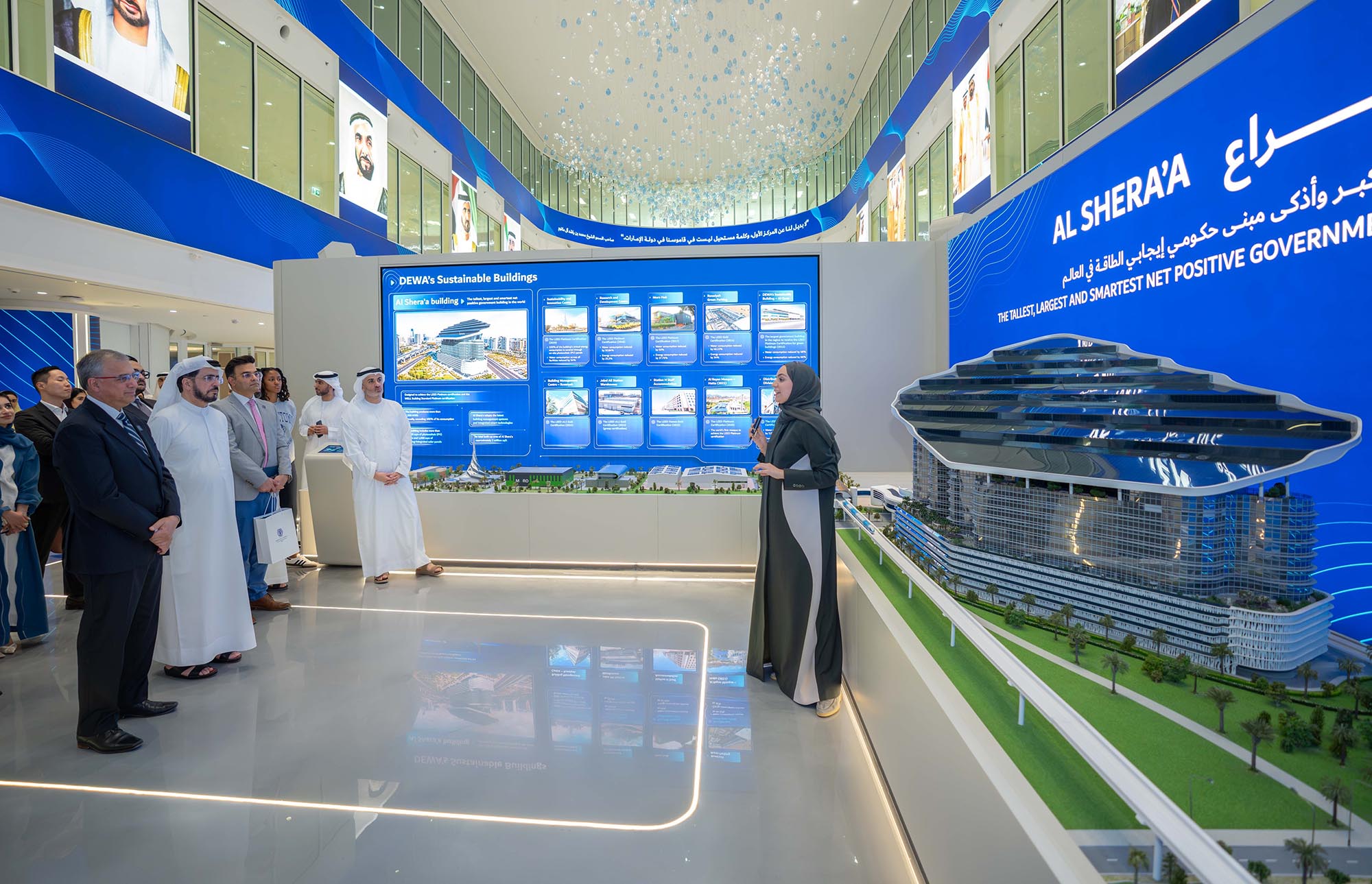 HE Saeed Mohammed Al Tayer receives Georgetown University delegation under the WGEO Youth and Academia Platform