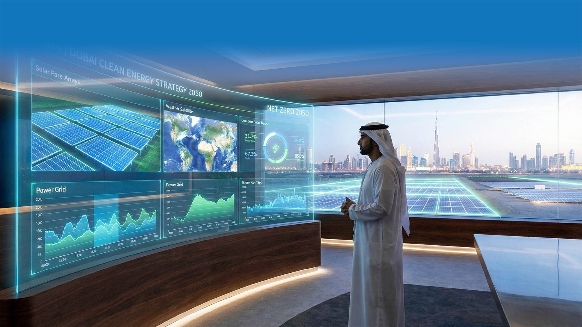 ھﯿﺌﺔ ﻛﮭﺮﺑﺎء وﻣﯿﺎه دﺑﻲ تحصل على شهادة ملكية فكرية ﻟﺘﻄﺒﯿﻖ رﻗﻤﻲ ﻣﺒﺘﻜﺮ ﻟﺘﻌﺰﯾﺰ اﻟﺘﺨﻄﯿﻂ اﻟﺬﻛﻲ ﻟﻠﻄﺎﻗﺔ اﻟﺸﻤﺴﯿﺔ