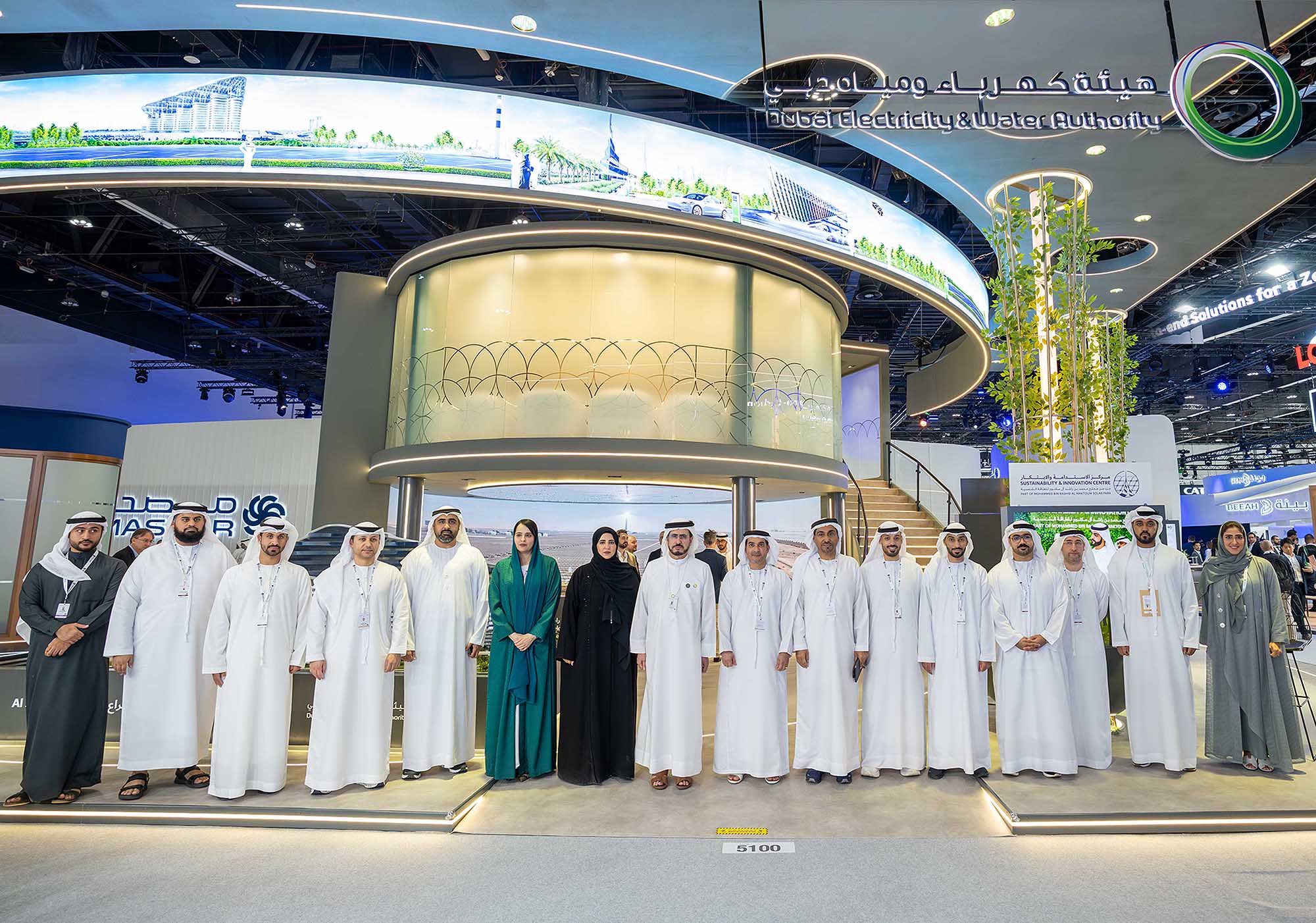هيئة كهرباء ومياه دبي تستعرض أبرز إسهاماتها في الاستدامة والطاقة المتجددة خلال القمة العالمية لطاقة المستقبل 2026