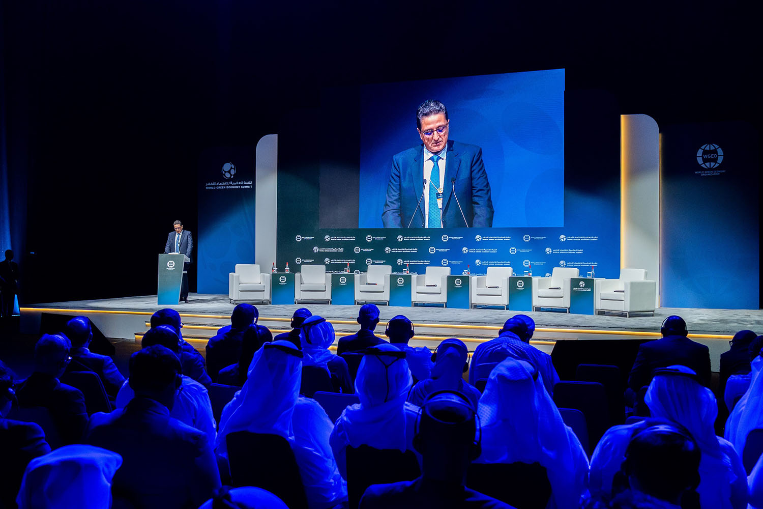 جلسات اليوم الثاني من القمة العالمية للاقتصاد الأخضر 2025 تبحث سبل تسريع التمويل المناخي وتوسيع العدالة البيئية وتمكين الشباب